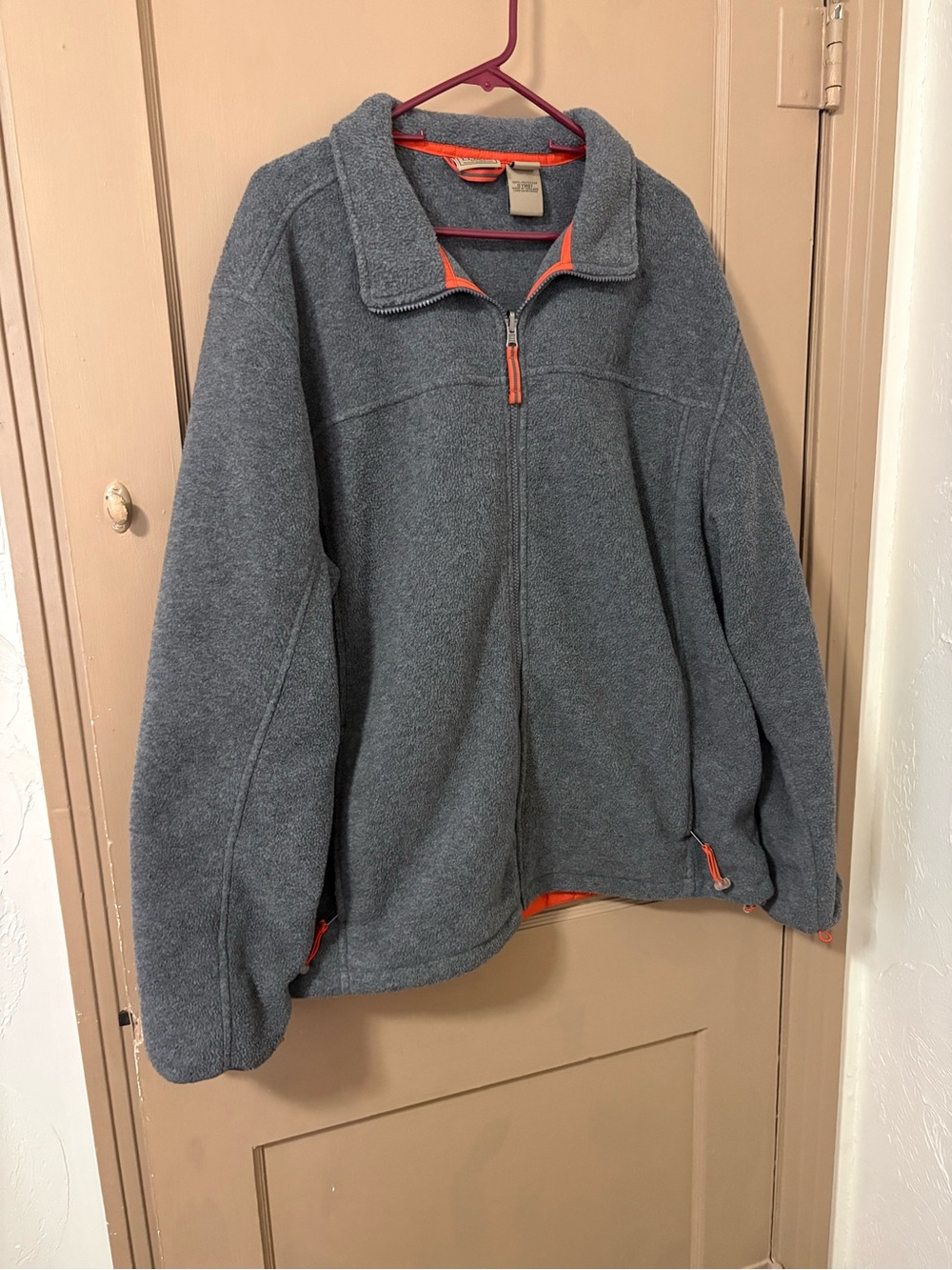 LL Bean full zip mens XXL TALL
